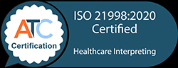 ATCC ISO 21998 Certification Mark
