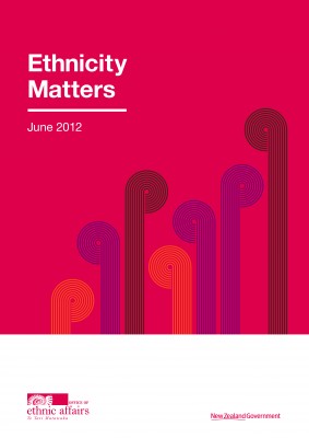 Image of the front page of the publication 'Ethnicity Matters - June 2012'