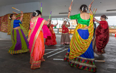 Diwali performers at Manukau Police Station