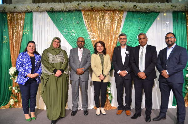 Image: Speakers at the Eid Event in Parliament