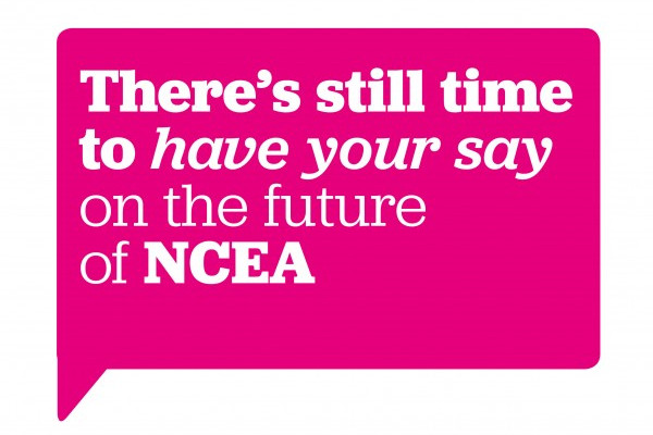 There's still time to have your say on the future of NCEA