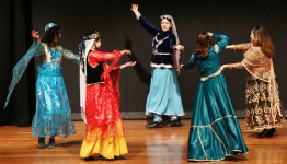 Performers at the Mehregan festival