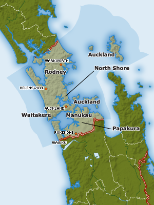 Auckland Local Council Map