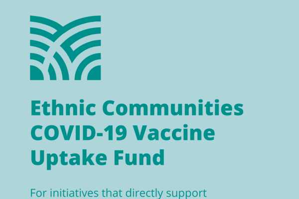 2021 10 29 Ethnic Communities COVID 19 Vaccine Uptake Fund